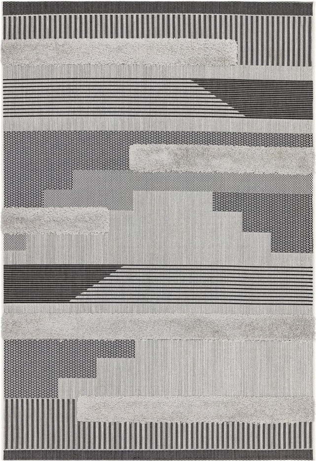 Šedý venkovní koberec 200x290 cm Monty – Asiatic Carpets Asiatic Carpets