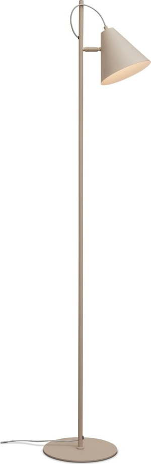 Béžová stojací lampa s kovovým stínidlem (výška 151 cm) Lisbon – it's about RoMi IT´S ABOUT RoMi