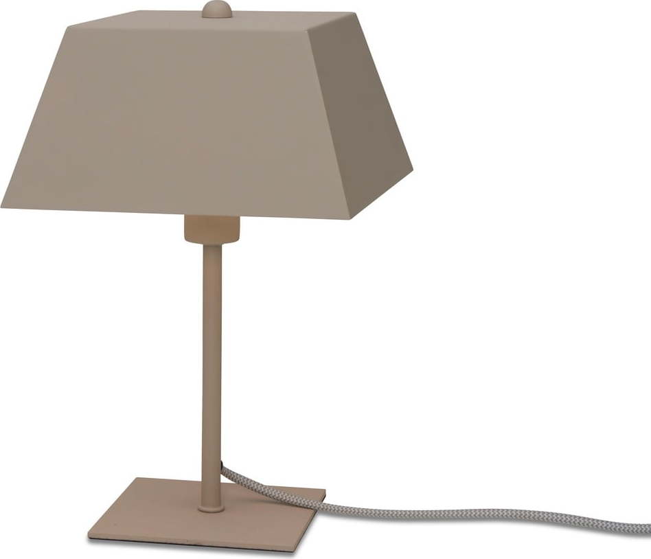 Béžová stolní lampa s kovovým stínidlem (výška 31 cm) Perth – it's about RoMi IT´S ABOUT RoMi