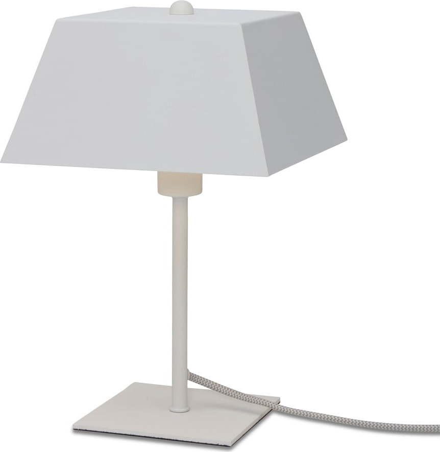 Bílá stolní lampa s kovovým stínidlem (výška 31 cm) Perth – it's about RoMi IT´S ABOUT RoMi