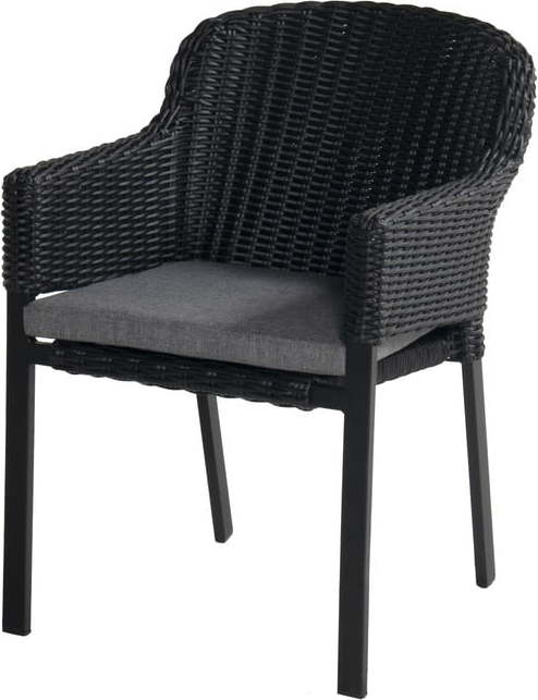 Černá plastová zahradní židle Cairo – Hartman Hartman