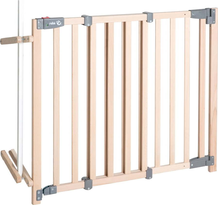 Dětská ohrádka z bukového dřeva v přírodní barvě – Roba Roba