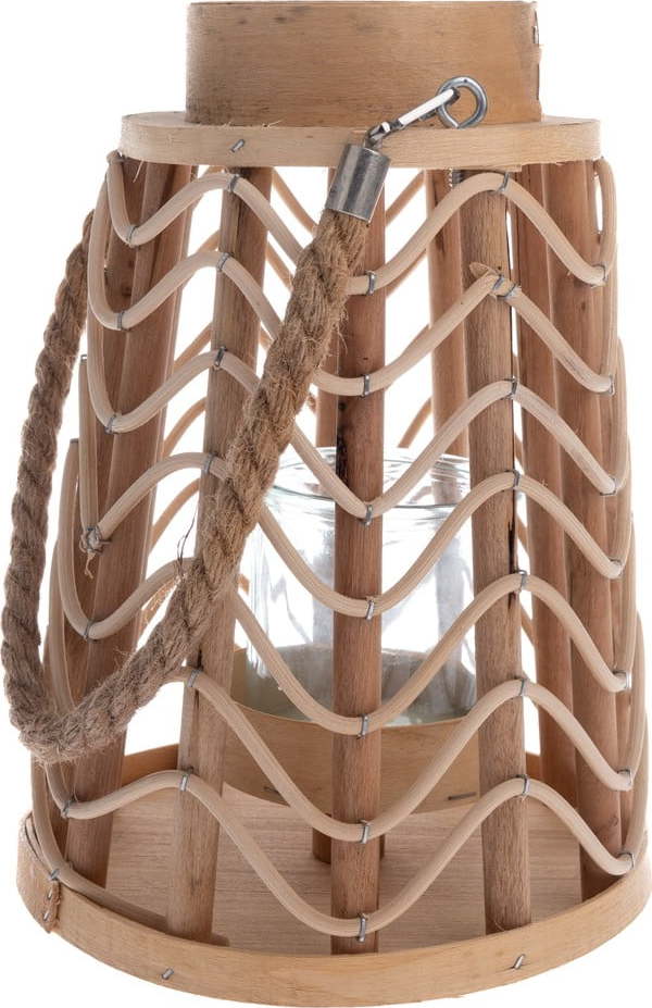 Dřevěná lucerna (výška 25 cm) – Dakls Dakls