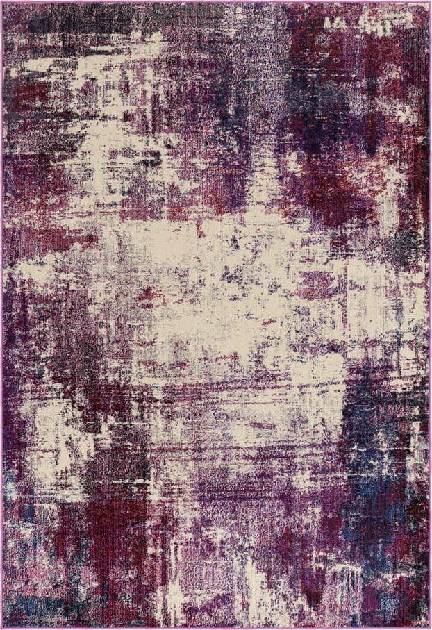 Fialový koberec 120x170 cm Colores cloud – Asiatic Carpets Asiatic Carpets