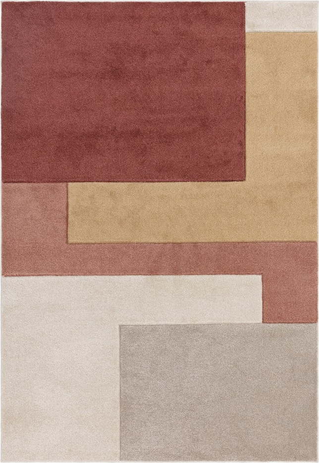 Koberec v cihlové barvě 200x290 cm Sketch – Asiatic Carpets Asiatic Carpets