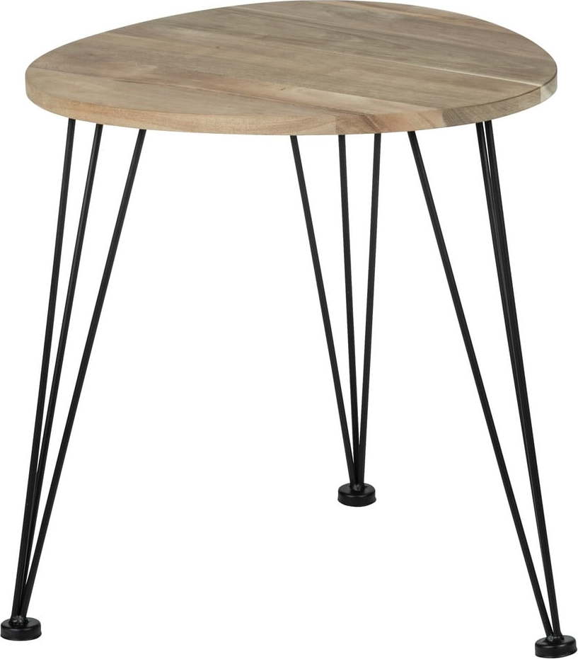 Odkládací stolek s deskou z akácie 44x44 cm Acacia – Wenko WENKO