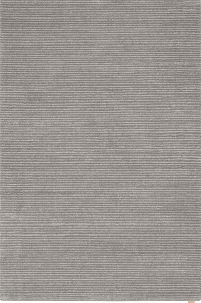 Šedý vlněný koberec 133x190 cm Calisia M Ribs – Agnella Agnella