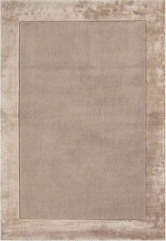Světle hnědý ručně tkaný koberec s příměsí vlny 120x170 cm Ascot – Asiatic Carpets Asiatic Carpets