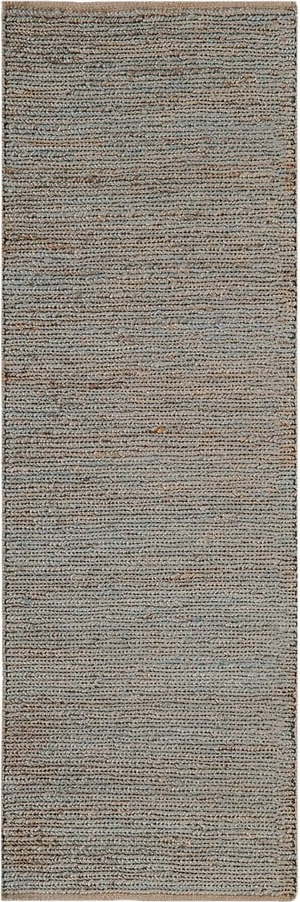 Světle šedý ručně tkaný jutový běhoun 66x200 cm Soumak – Asiatic Carpets Asiatic Carpets