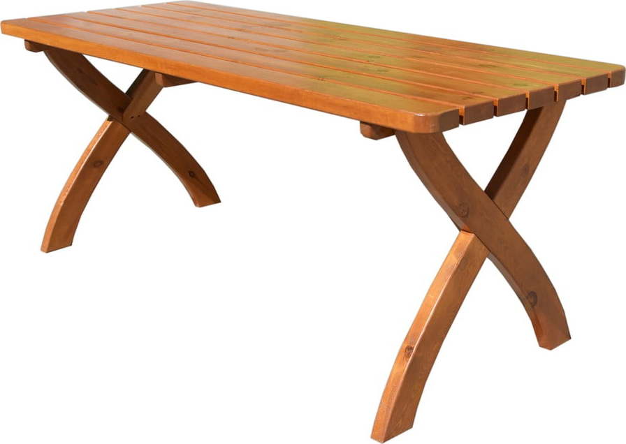 Zahradní jídelní stůl z borovicového dřeva 70x180 cm Strong – Rojaplast Rojaplast