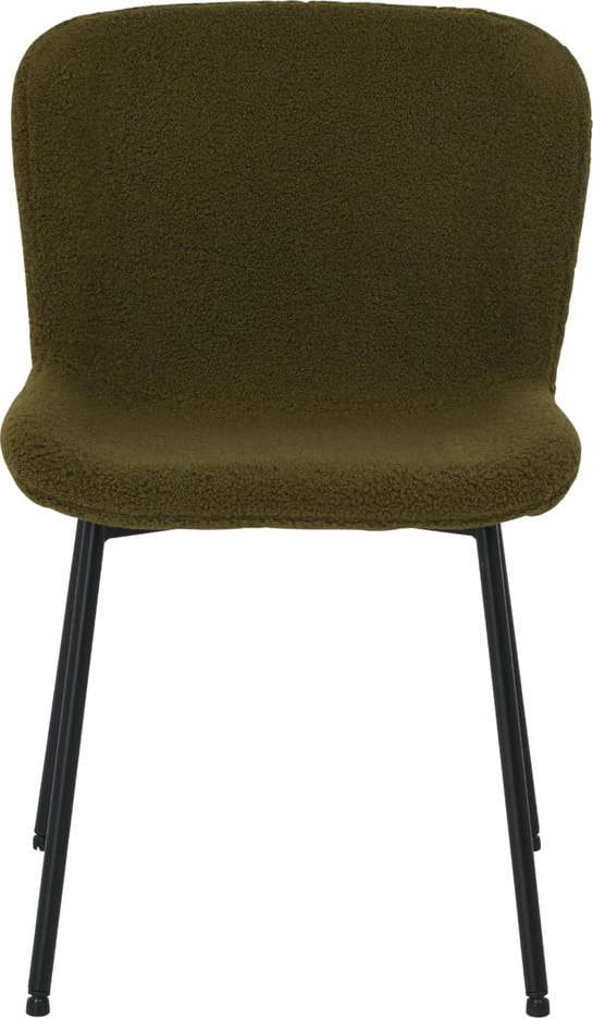 Zelené jídelní židle v sadě 2 ks Teddy – Furnhouse Furnhouse