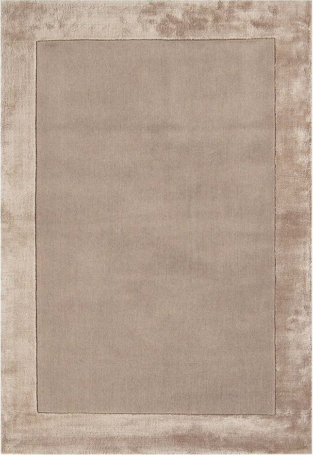 Světle hnědý ručně tkaný koberec s příměsí vlny 160x230 cm Ascot – Asiatic Carpets Asiatic Carpets