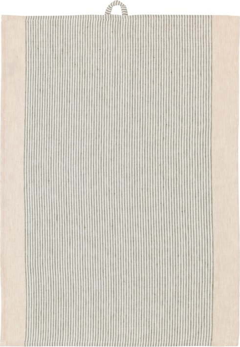 Bavlněno-lněná utěrka 50x70 cm Statement Stripe – Södahl Södahl
