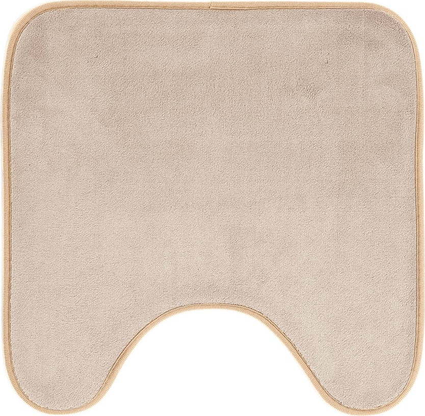 Béžová WC koupelnová předložka 45x45 cm Vitamine – douceur d'intérieur Douceur d intérieur