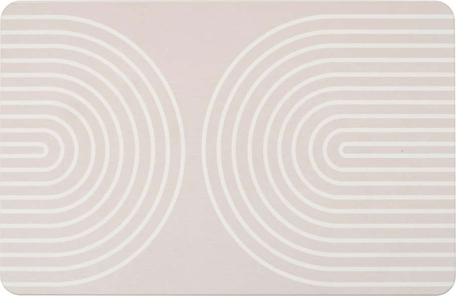 Béžová koupelnová předložka z křemeliny 39x60 cm Nazca – Wenko WENKO