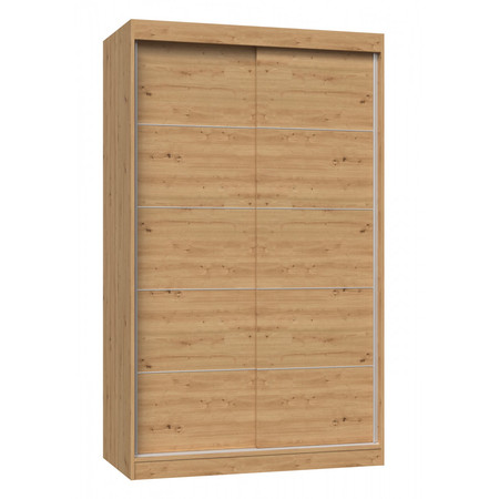 Šatní skříň Iga 120C - dub artisan TOP Nábytek