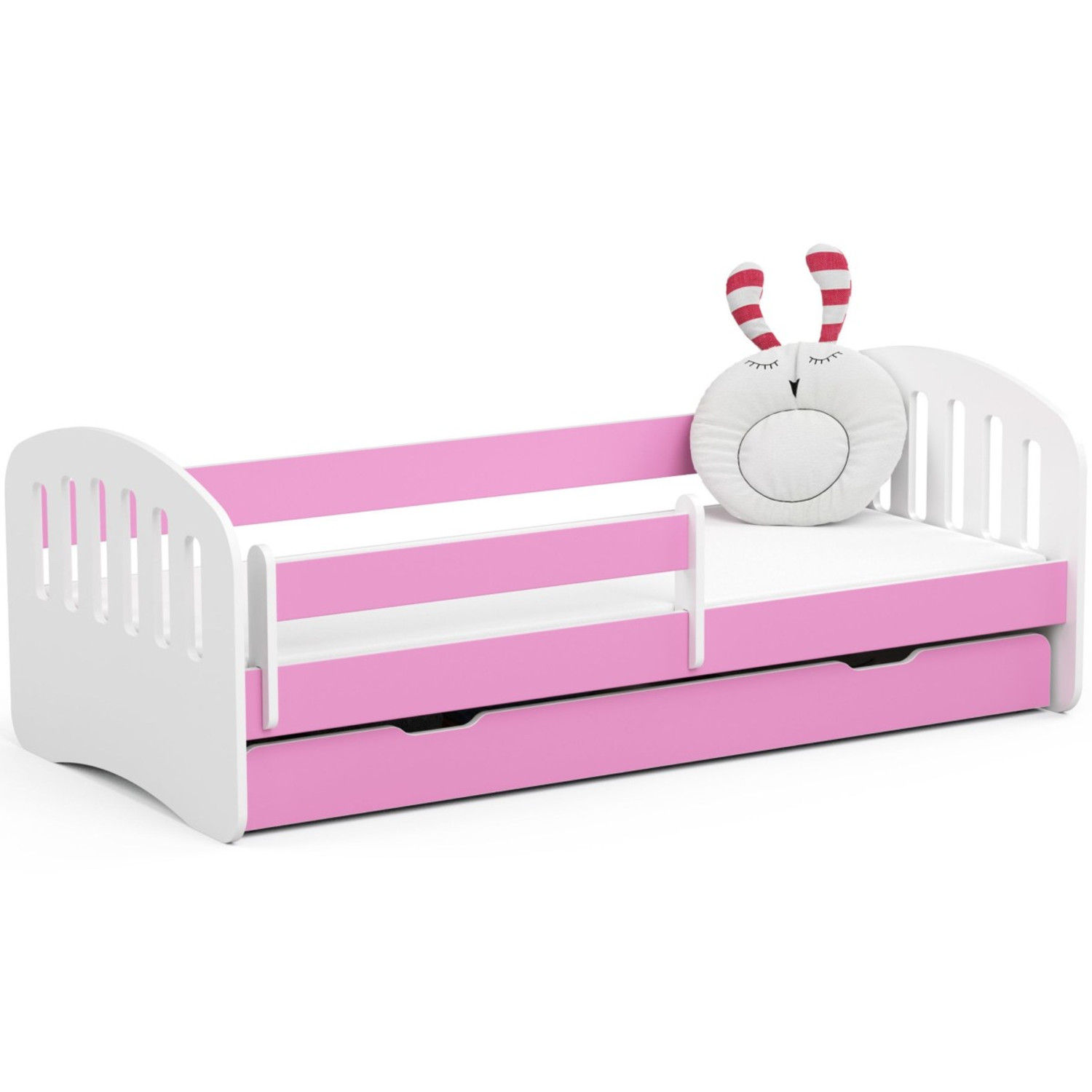 Dětská postel PLAY 80x180 cm - růžová Akord