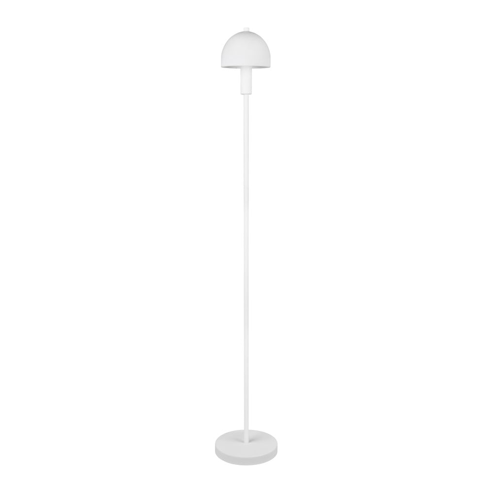 Bílá stojací lampa se skleněným stínidlem (výška 120 cm) Glenn – Trio TRIO