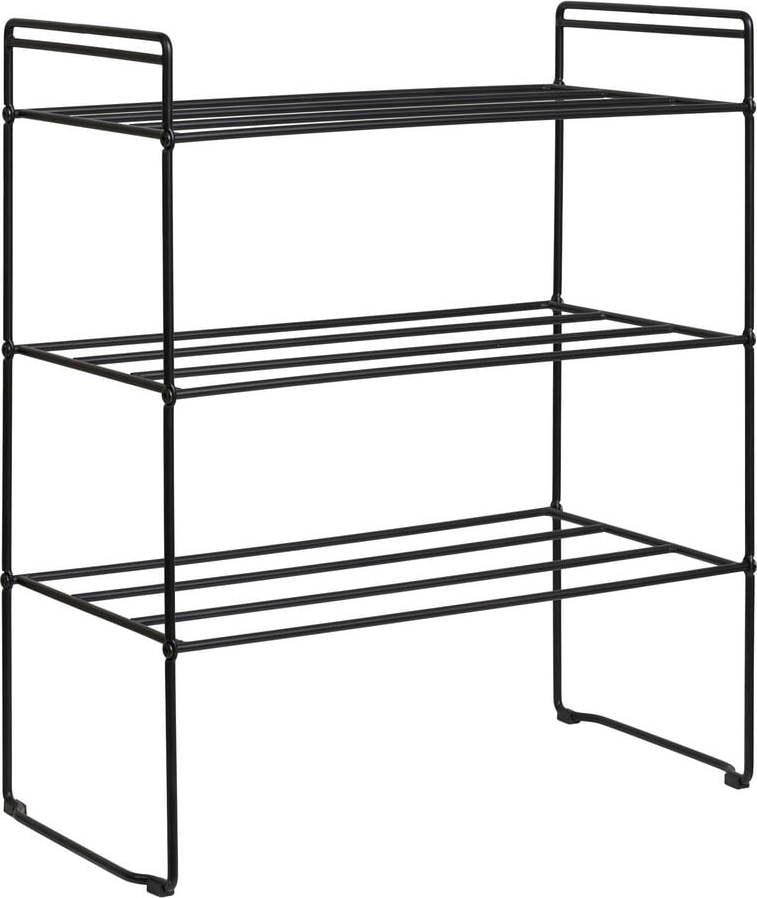 Černý kovový stojan na boty Swansea – House Nordic House Nordic