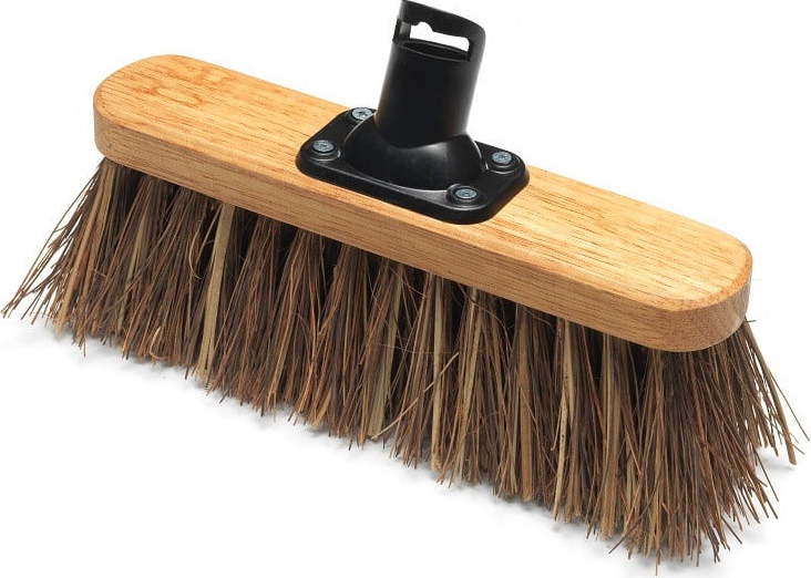 Hlavice na smeták s tuhými palmovými vlákny Addis Varnished