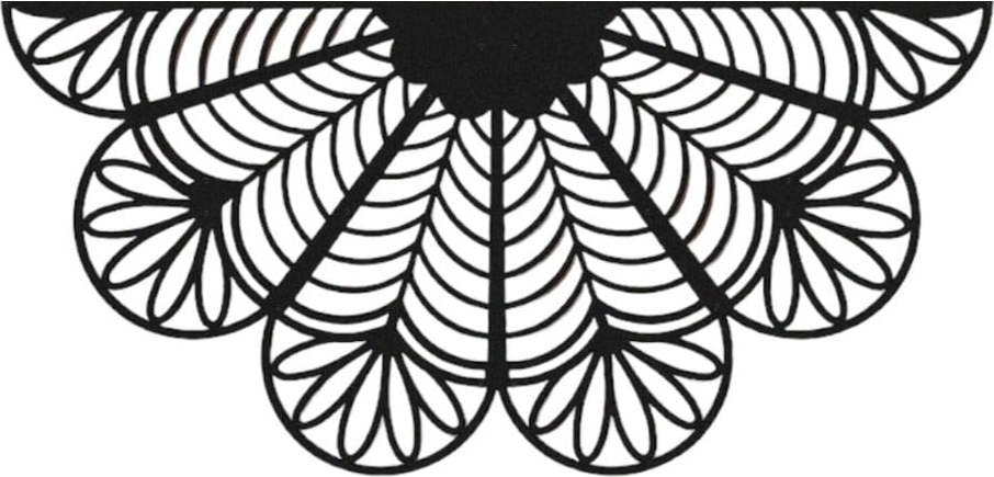 Kovová nástěnná dekorace 70x34 cm Bohemian – Wallity Wallity