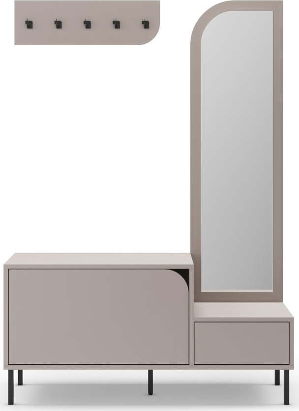 Krémová předsíňová sestava Bea – Marckeric Marckeric