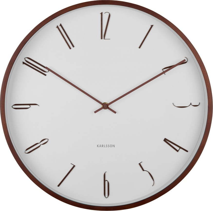 Nástěnné hodiny ø 40 cm Scandia – Karlsson Karlsson