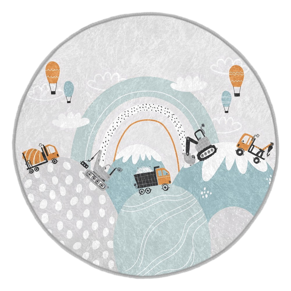 Pratelný dětský koberec ø150 cm Snowy Hills – Mila Home Mila Home