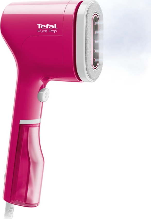 Růžový napařovač oděvů Pure POP DT2023F0 – Tefal Tefal