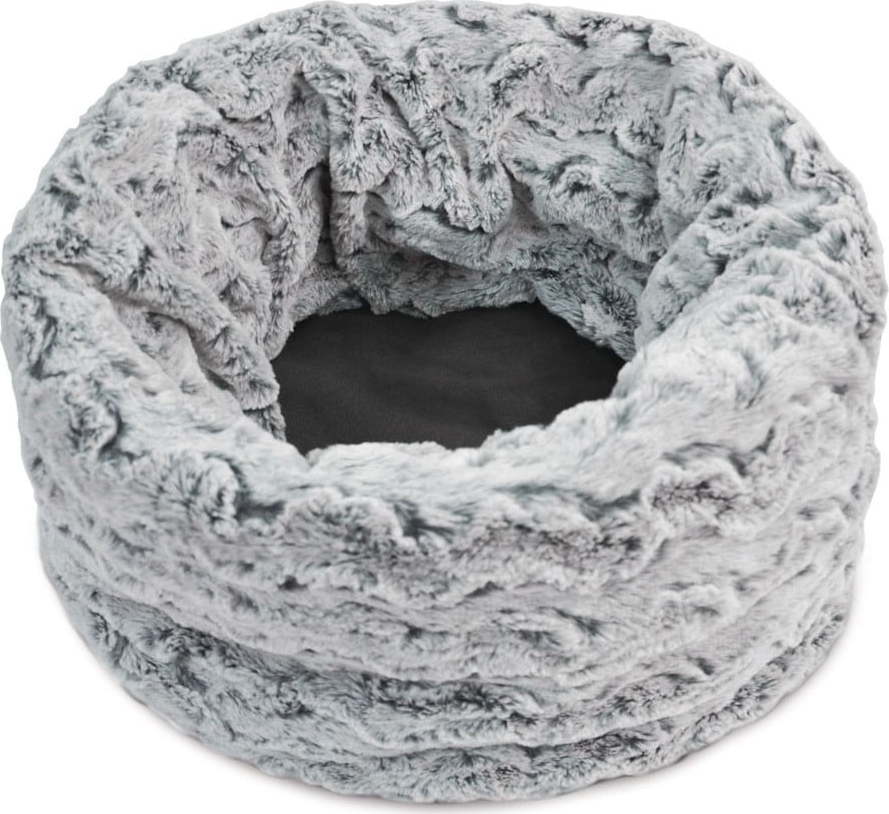 Šedý pelíšek pro domácího mazlíčka ø 45 cm Snuggle Bed 3in1 Husky Grey L – P.L.A.Y. P.L.A.Y.