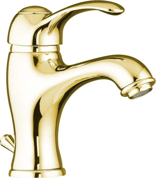 Stojánková umyvadlová baterie ve zlaté barvě Kirké – Sapho Sapho
