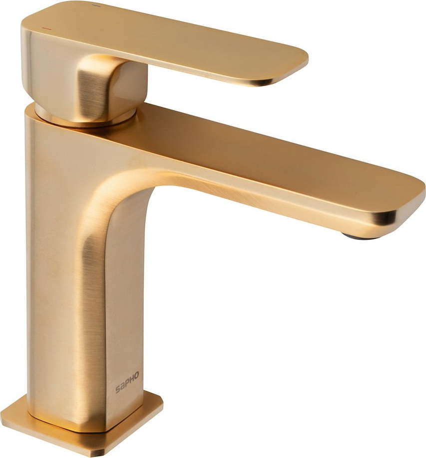 Stojánková umyvadlová baterie ve zlaté barvě Spy – Sapho Sapho