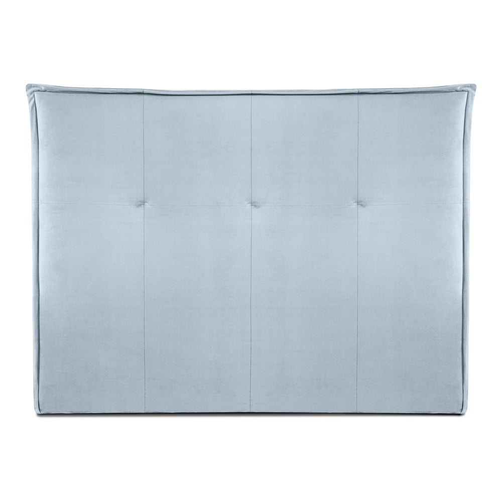 Světle modré čelo postele 200x120 cm Monica – Milo Casa Milo Casa