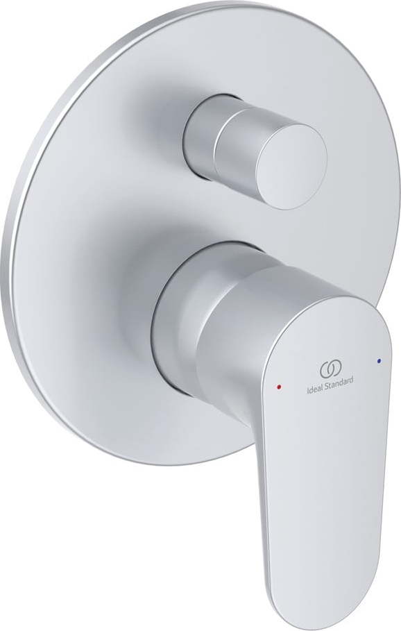 Vanová podomítková baterie v matně stříbrné barvě Cerafine O – Ideal Standard Ideal standard