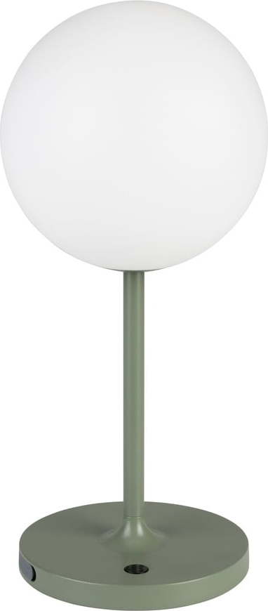 Zelená stmívatelná stolní lampa (výška 33 cm) Hub – White Label White Label
