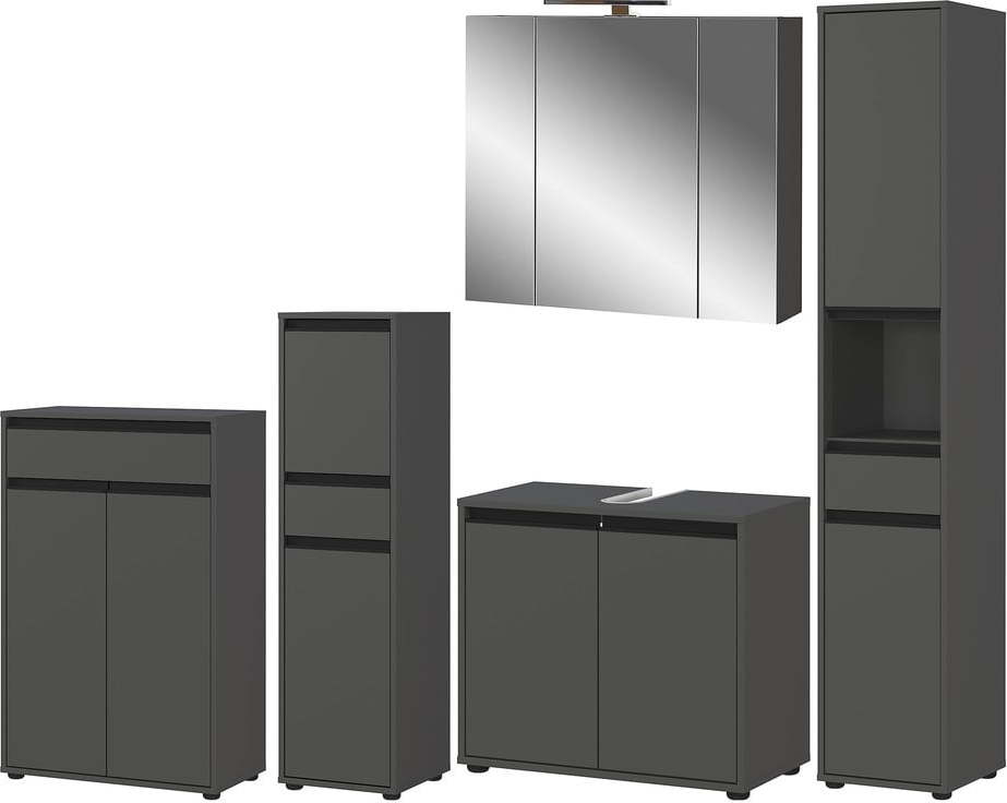 Antracitová koupelnová sestava Lemont – Germania Germania