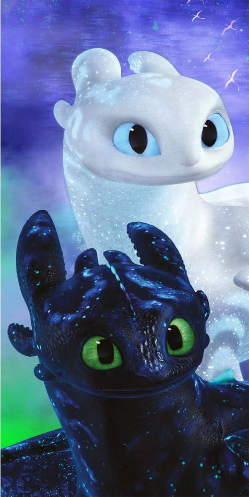 Bavlněná dětská osuška 70x140 cm How to Train Your Dragon – Jerry Fabrics Jerry Fabrics