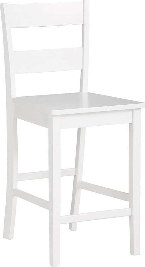 Bílá barová židle z borovicového dřeva (výška sedáku 60 cm) Torpedo – Støraa Støraa