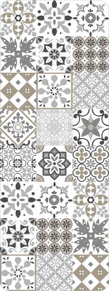 Bílý běhoun z PVC 45x120 cm Salou – douceur d'intérieur Douceur d intérieur