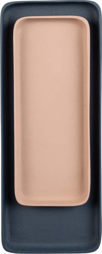 Kovové dekorační tácy v sadě 2 ks 15