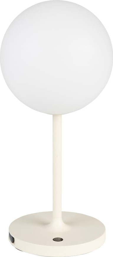 Krémová stmívatelná stolní lampa (výška 33 cm) Hub – White Label White Label