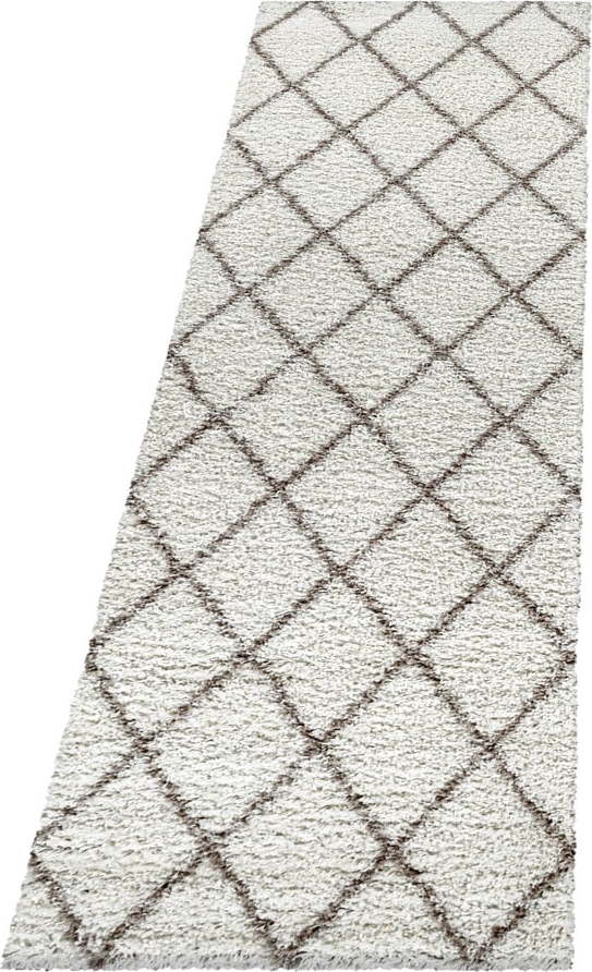 Krémový běhoun 80x250 cm Alvor – Ayyildiz Carpets Ayyildiz Carpets