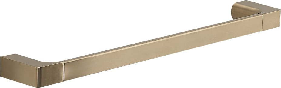 Nástěnný mosazný držák na ručníky ve zlaté barvě Gedy Pirenei – Sapho Sapho