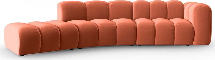 Růžová rohová pohovka (pravý roh) Lupine – Micadoni Home Micadoni Home