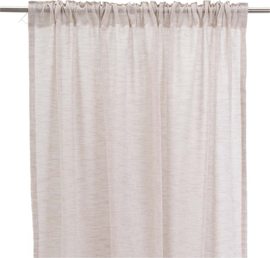 Šedobéžový závěs 140x260 cm – Casa Selección Casa Selección