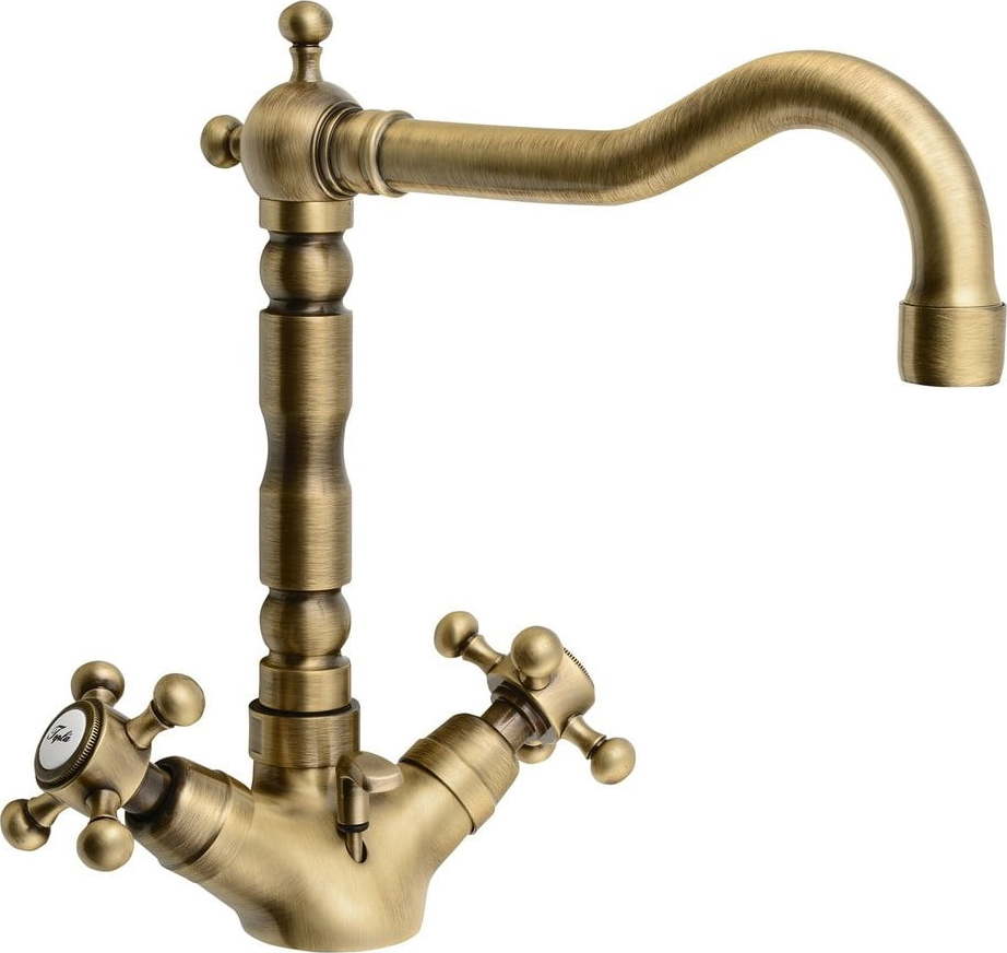 Stojánková umyvadlová baterie v bronzové barvě Antea – Sapho Sapho