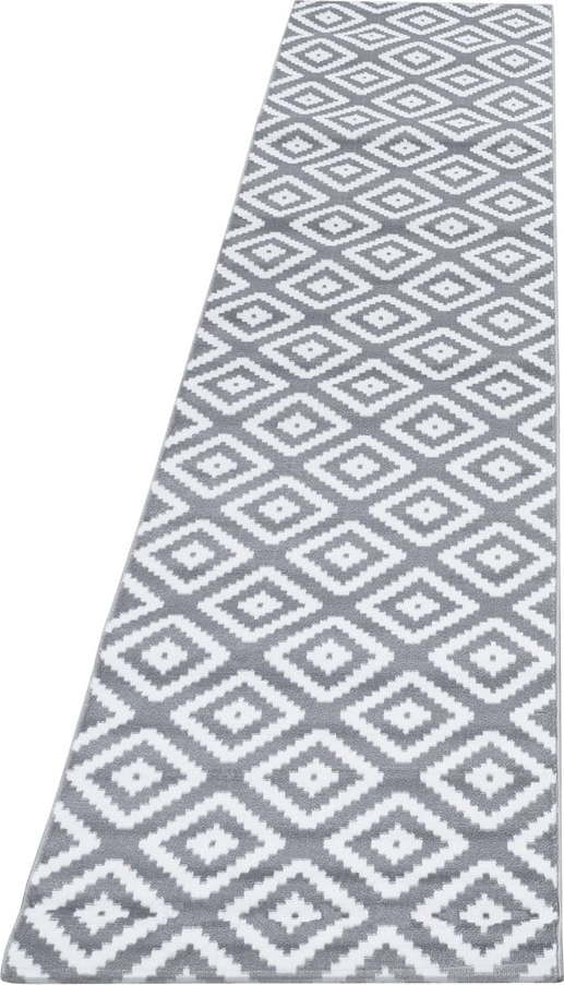 Světle šedý běhoun 80x300 cm Plus – Ayyildiz Carpets Ayyildiz Carpets