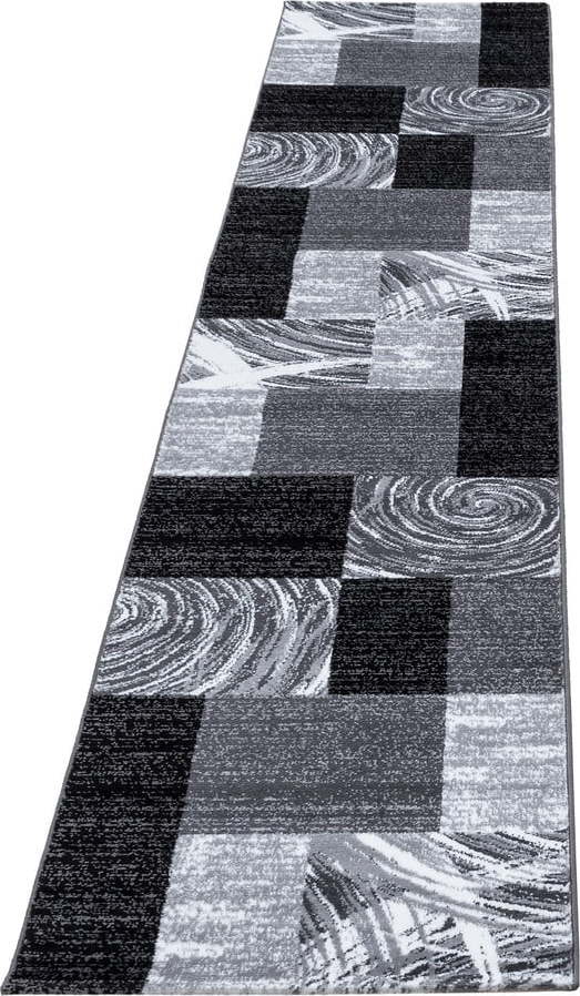 Tmavě šedý běhoun 80x300 cm Parma – Ayyildiz Carpets Ayyildiz Carpets