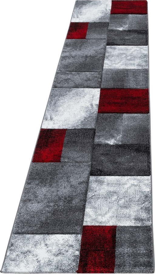 Vínovo-šedý běhoun 80x300 cm Hawaii – Ayyildiz Carpets Ayyildiz Carpets