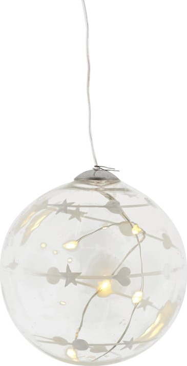 Závěsná vánoční světelná dekorace ø 8 cm Sweet Christmas – Sirius Sirius